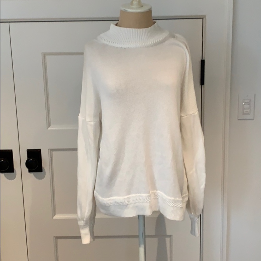 Cream sweater